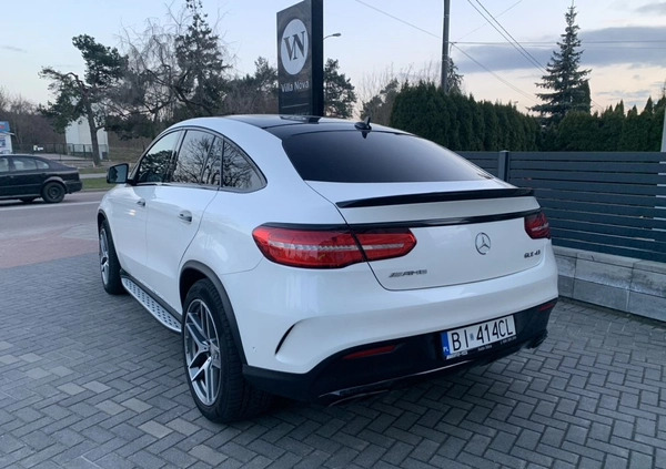 Mercedes-Benz GLE cena 190000 przebieg: 96500, rok produkcji 2016 z Białystok małe 277